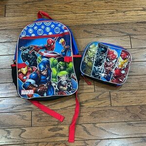 Kid’s Backpack and Lunchbox Set